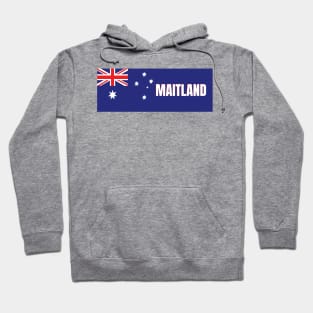 Maitland City in Australian Flag Hoodie